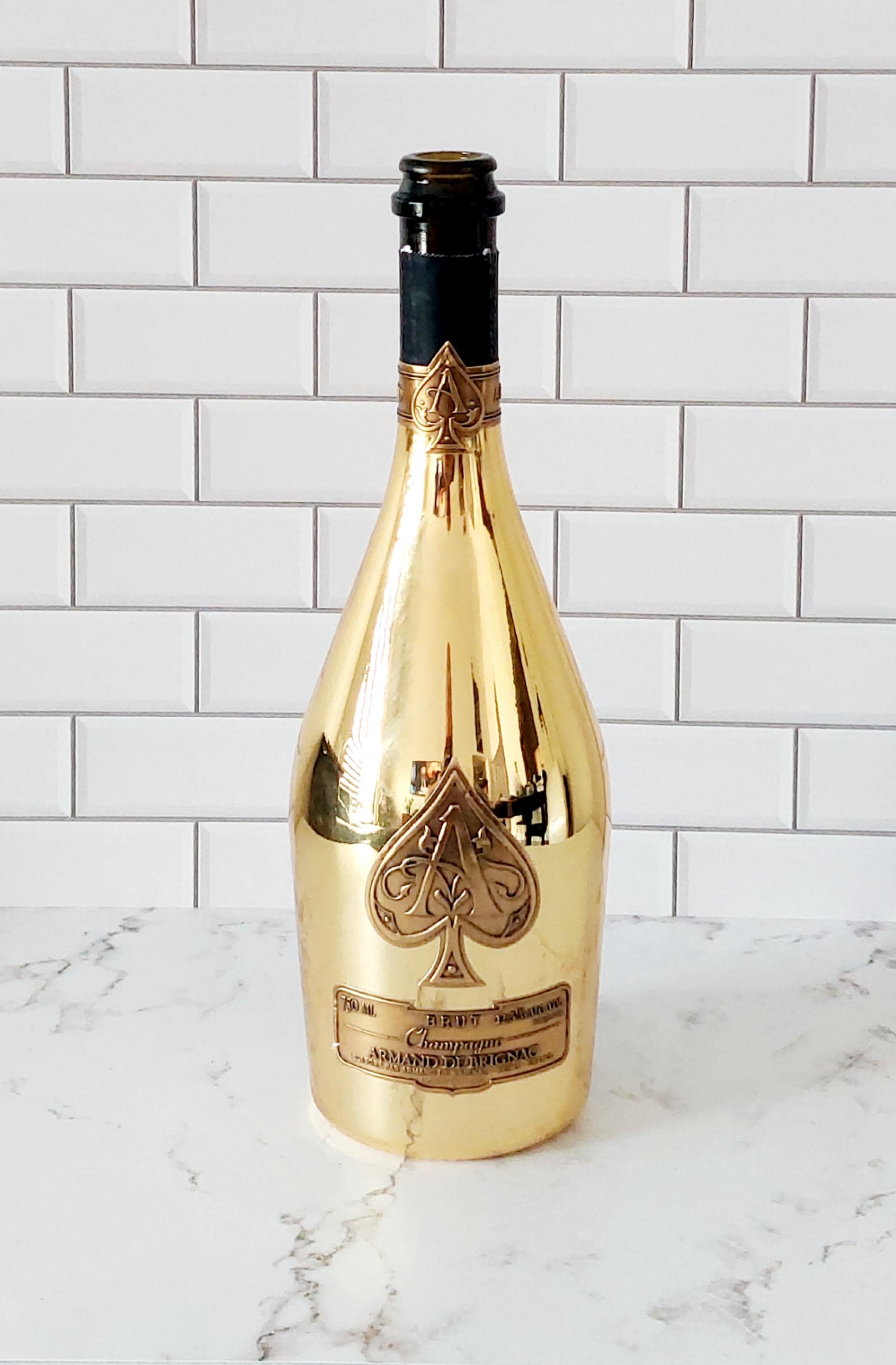 D.rock gold Armand de Brignac bottega 空瓶 Brut Gold – Armand de Brignac Champagne