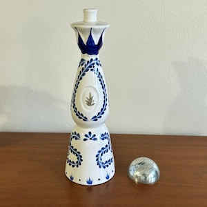 Clase Azul Reposado Botella de Tequila Vacía 750 ml Decantador Pintado a Mano Nuevo Estilo