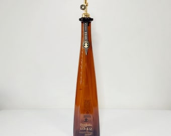 Don Julio 1942 Tequila Bottle Olive Oil Dispenser - Gold Spout (750ml Empty)