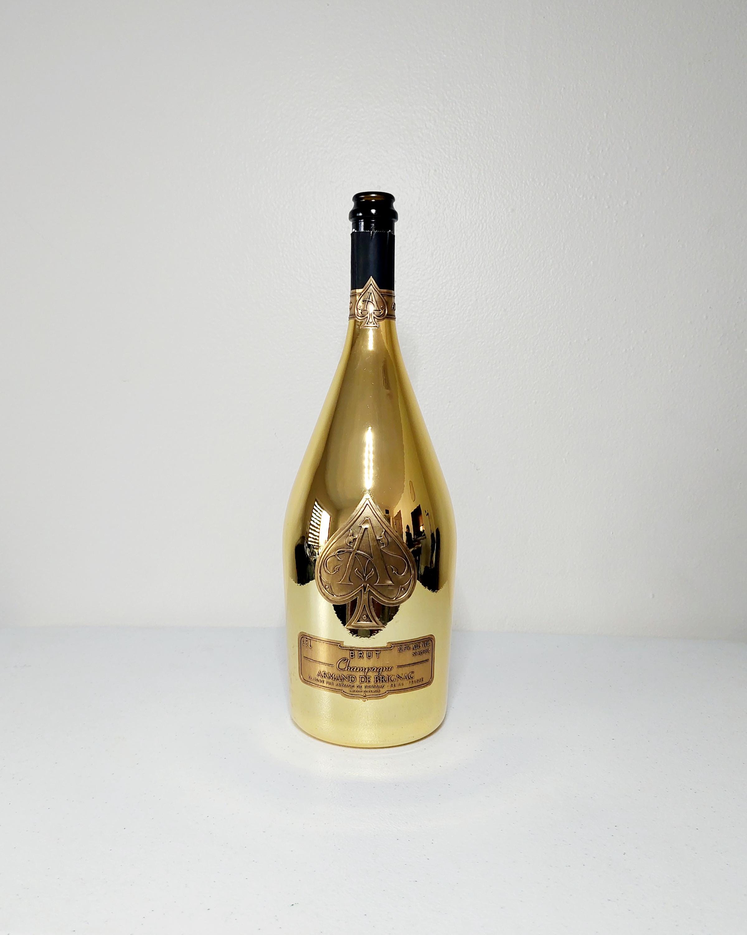 Ace of Spades Brut Gold Botella De Champán VACÍA Armand De