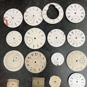 16 Random Vintage Watch Faces