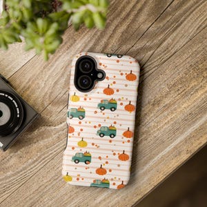 Funda magnética resistente de otoño, elegante funda otoñal para iPhone, moderna funda protectora, accesorios tecnológicos bonitos.
