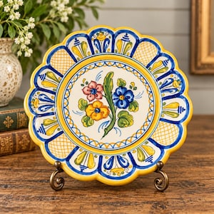 Vintage Hand Painted Spanish Ceramics - Etsy