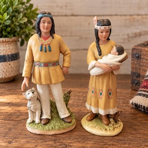 Native Couple Art - Etsy