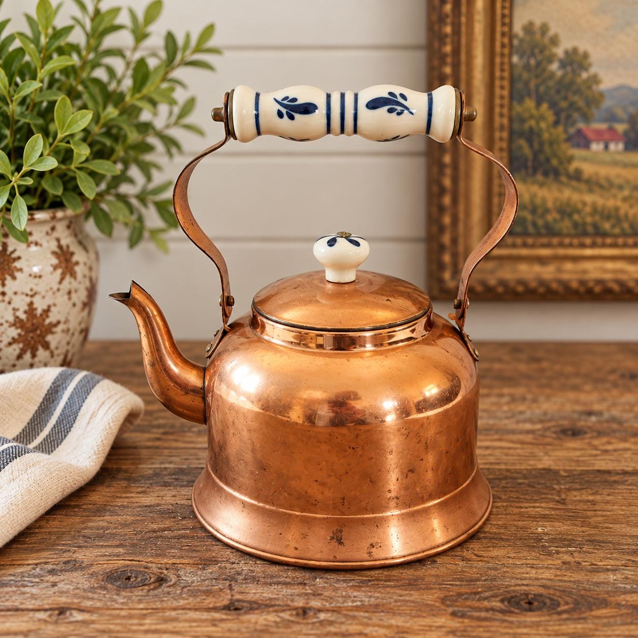 Japanese Copper Pot - Etsy