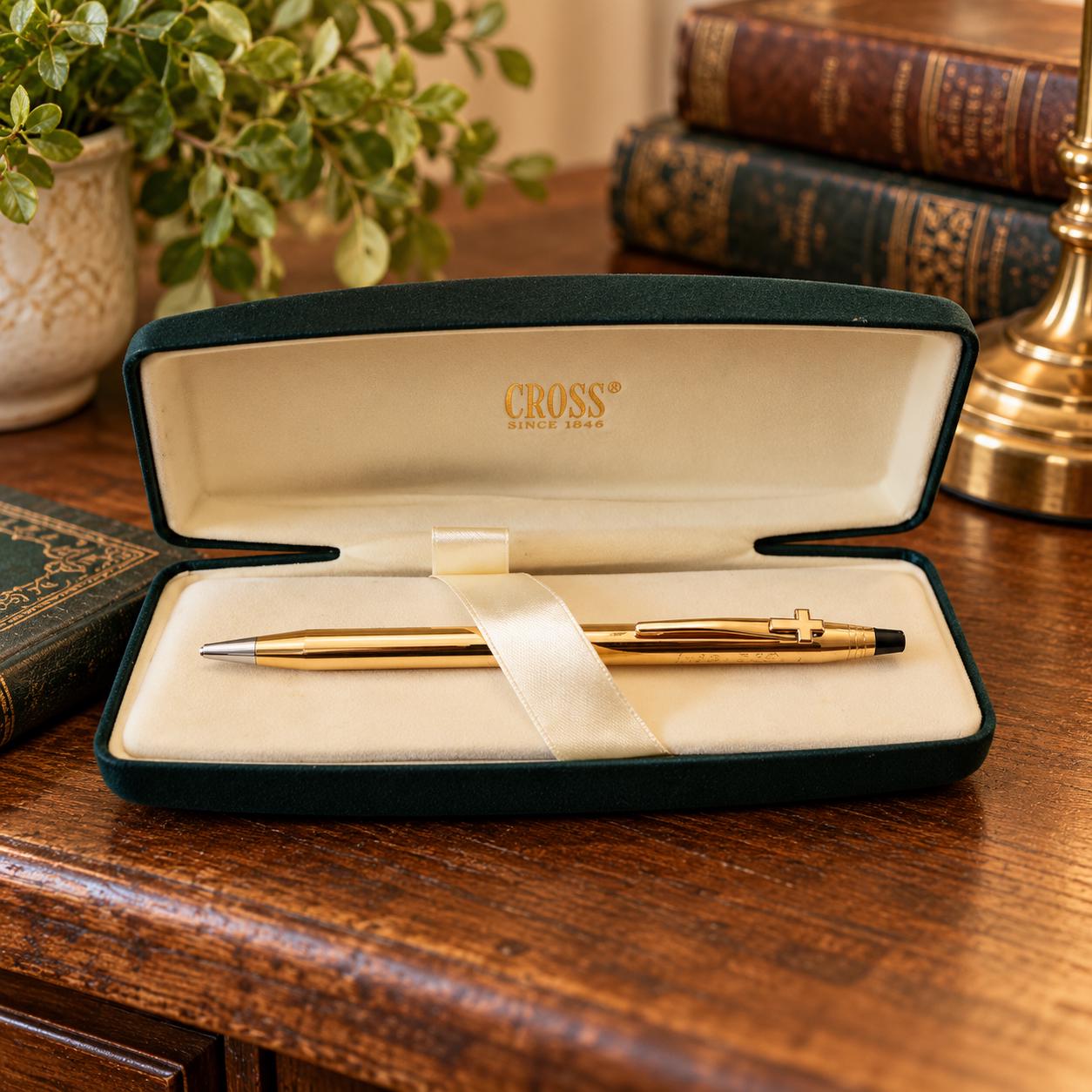 Cross Gold 10k Pen - Etsy
