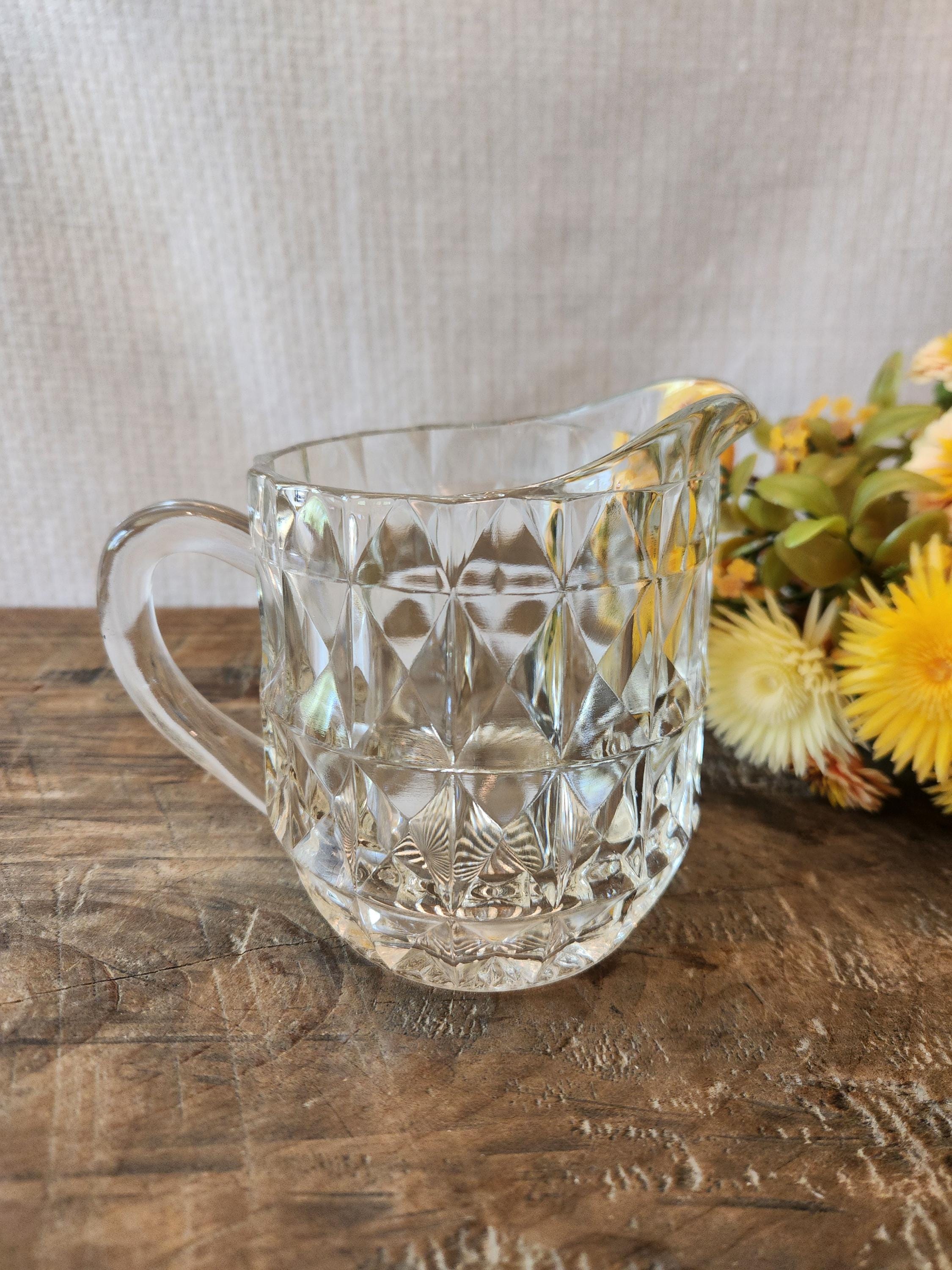Jeanette Glass Pitcher - Etsy