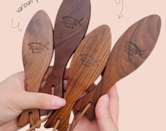 Hand- & Nagelbürste / Gärtnersbürste aus Walnussholz / Selbstpflege-Geschenk