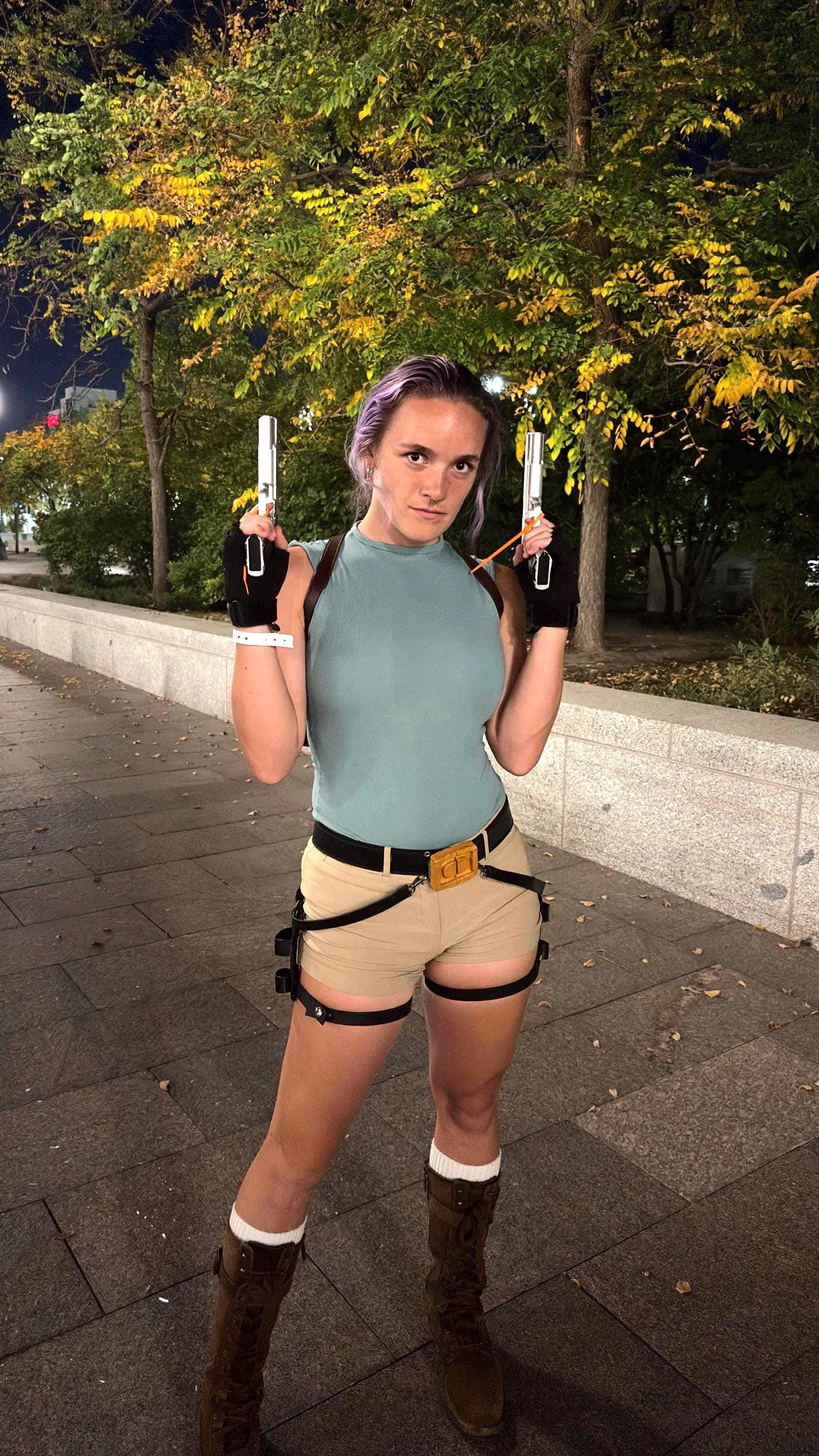 Classic Lara Croft Bodysuit Top