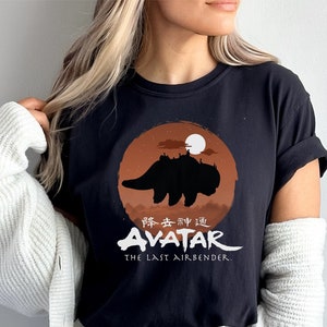 Avatar the Last Airbender Shirt Retro Aang Shirt Anime Graphic Shirt for Anime Fans Gift Kids TV Show Shirt for Kids Gift Nickelodeon