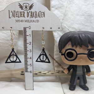 Pendientes de cuero de Harry Potter