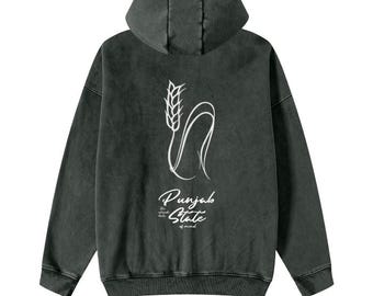 CHARDI KALA |  Oversized Zip Hoodie