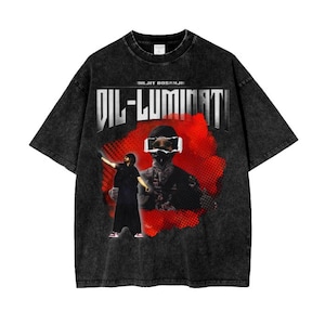 DILJIT DOSANJH | Custom Acid Wash T-Shirt