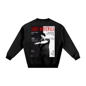 SIDHU SCARFACE | Fleeced Sweatshirt Pullover