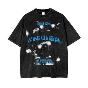 KARAN AUJLA | Acid Wash Oversized T-Shirt