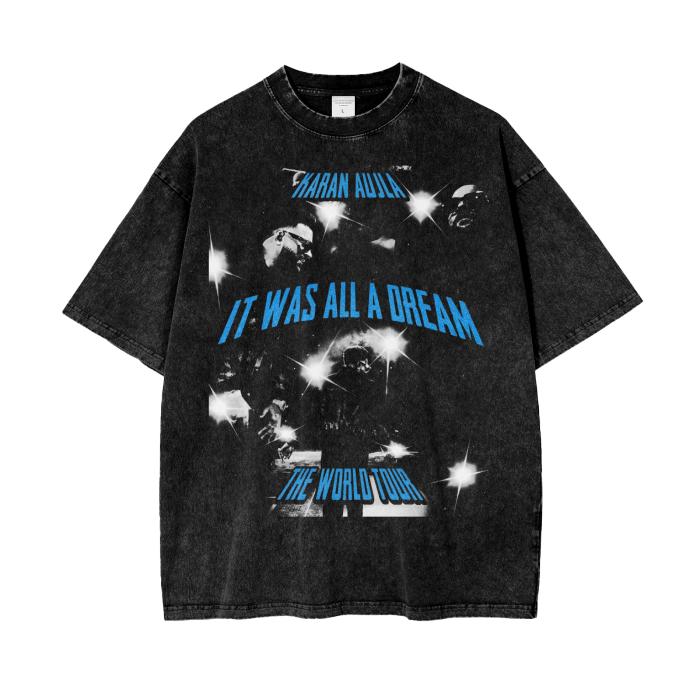 KARAN AUJLA | Acid Wash Oversized T-shirt - Etsy