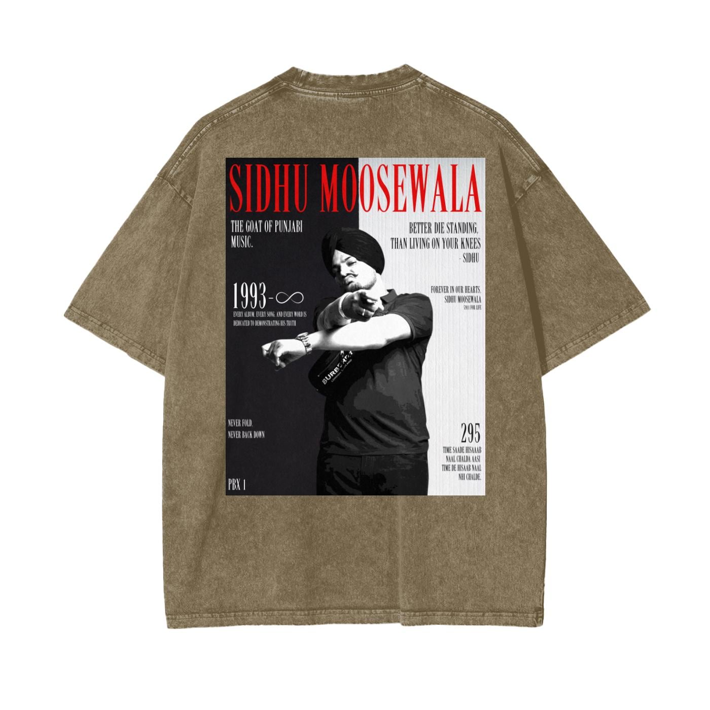 SIDHU SCARFACE | Acid Wash T-shirt - Etsy