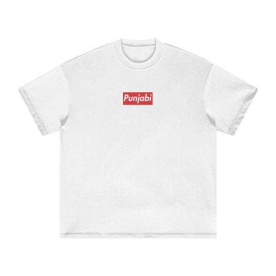 PUNJABI Heavyweight T shirt Etsy