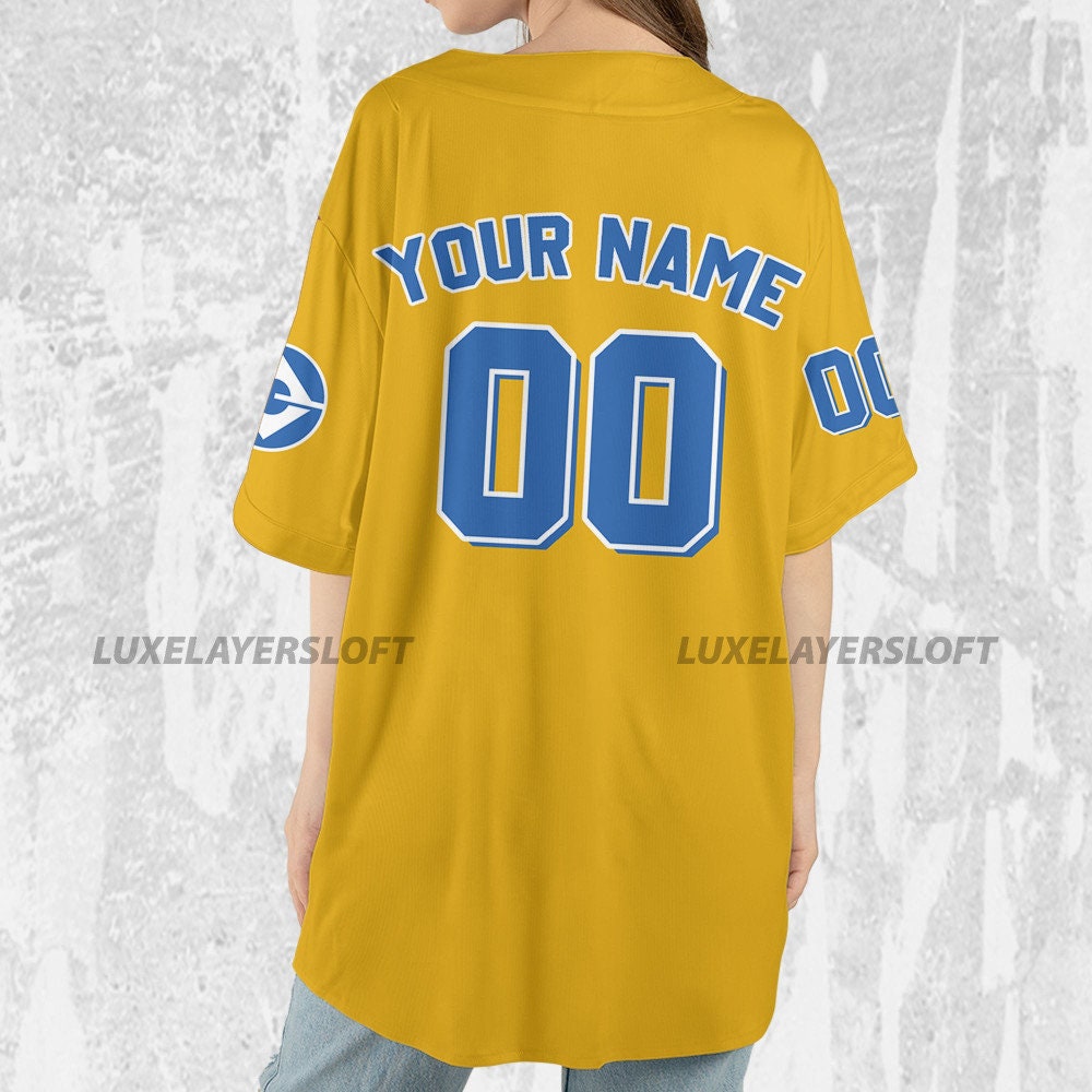 Personalize Minions Cute Yellow Style, Custom Minions Baseball Jersey Shirt