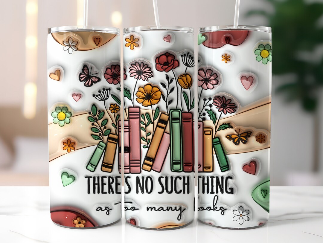 Take Me Everywhere Tumbler So Many Books