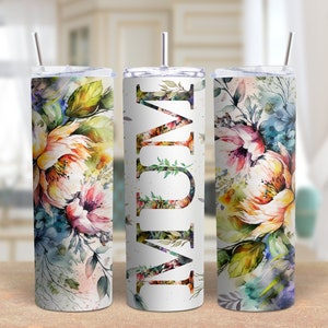 Mother’s Day 20 OZ TUMBLER, Mother’s Day , drink bottle , water cup , coffee cup, flower, flower cups.,mothers day flower garden, mum