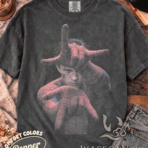 Spider Man Brand New Day Comfort Colors Shirt, Retro Spiderman Graphic Sweatshirt, Superhero Comic Book Unisex T-Shirt,Tom Holland Fan Gift image 1