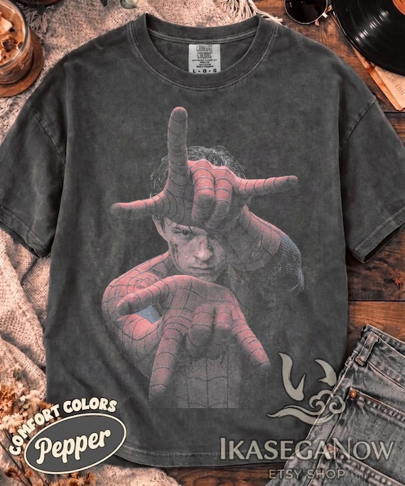 Spider Man Brand New Day Comfort Colors  Shirt, Retro Spiderman Graphic Sweatshirt, Superhero Comic Book Unisex T-Shirt,Tom Holland Fan Gift