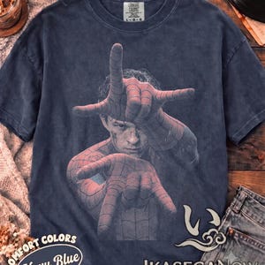 Spider Man Brand New Day Comfort Colors Shirt, Retro Spiderman Graphic Sweatshirt, Superhero Comic Book Unisex T-Shirt,Tom Holland Fan Gift image 2