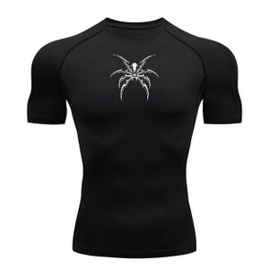 Spider-Bat Gym Compression Shirt Fitness Wear