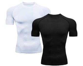 Basic Compression Shirt DUAL Gym Bundle