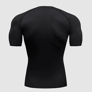 Spider Compression T-Shirt Breathable Gym T-Shirt Workout zdjęcie 2