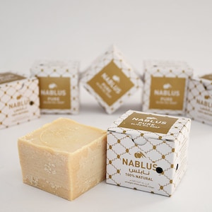 Traditional Nablus Olive Oil Soap: Handmade, Moisturizing