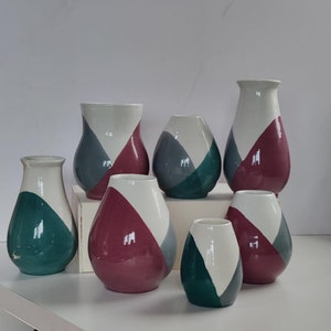 Handmade Ceramic Vase: Hebron Palestine Pottery