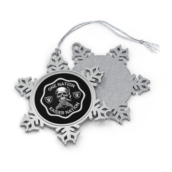 Raider Snowflake Ornament
