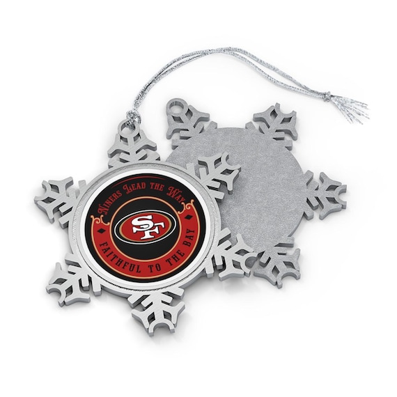 49ers Christmas Ornament