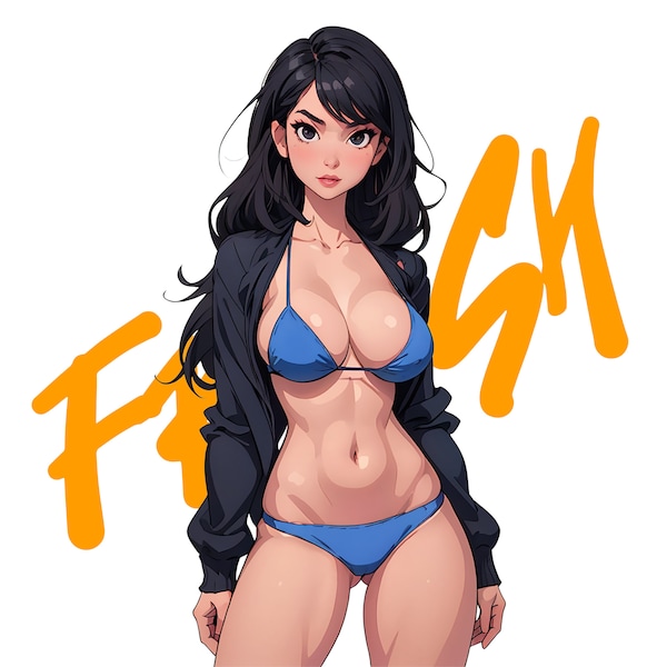 Bikini Fresh Sticker