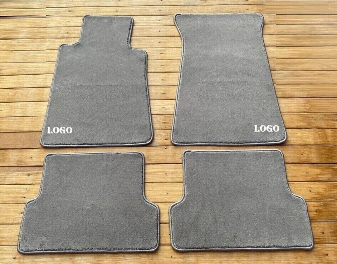 For Mercedesbenz R107 C107 Roadster Coupe Floor Mat Carpet Dove Gray 4