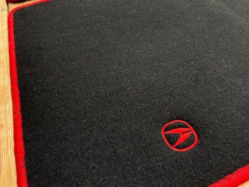 For Acura Integra GSR Dc2 Coupe Black Red Edge Floor Mat Mats Carpet