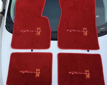 For Ford Galaxie 500 XL Floor Mats carpet Red set of4 1965-68