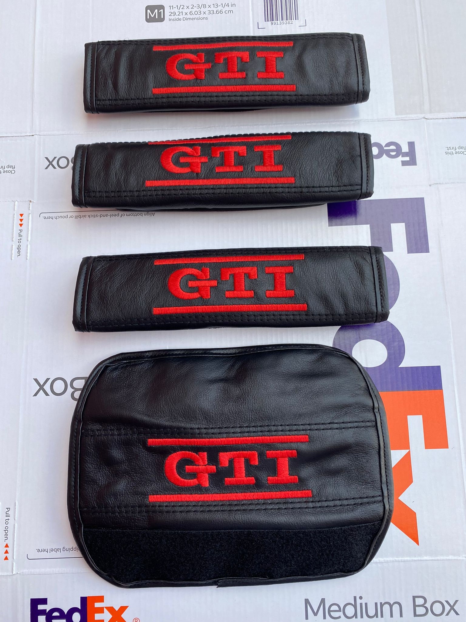 For VW Volkswagen All Golf GTI All Models Car Seat Belt Genuine Leather Pads Shoulder Strap Cushion Covers 4pcs Etsy