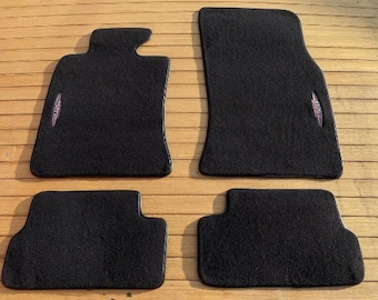 For Mini cooper R56 / R57 Cooper S Carpet Floor Mats Black 4pcs 2006-13