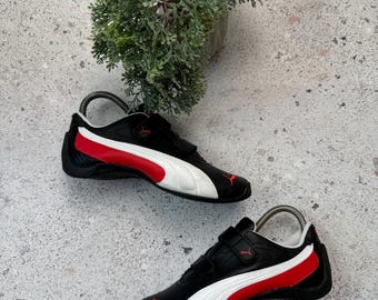 Vintage Puma Y2K Sneakers Women's Moto Racing Size Eu 35; Us Vintage Puma Y2K Sneakers Women's Moto Racing Size Eu 35; Us