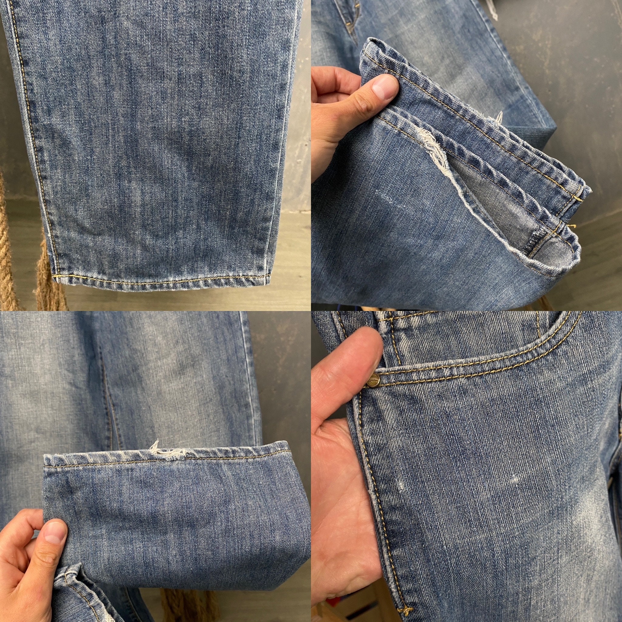 Vintage Karl Kani Rap Hiphop Jeans Baggy Men Blue Size 32 Vintage Karl Kani Rap Hiphop Jeans Baggy Men Blue Size 32