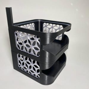 Mac Mini M4 Stand with Drawer: Modern Desk Organizer