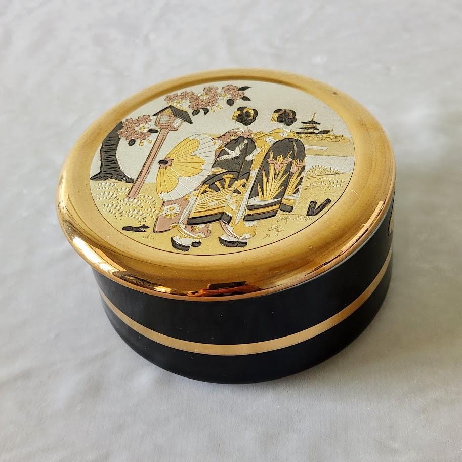 The Chokin Collection ラッカー ジュエリーボックス Chokin Jewellery Box - Etsy