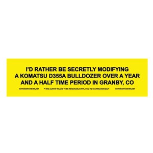 Kill Dozer Stickers – 6 Pack (Two Of Each Design) – 3x3 Multi-Color – Made In USA