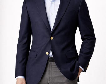 Blazer De Fursac Laine vierge made in France Taille M