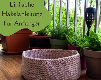 Häkelanleitung Katzenbett PDF – Einfache Anleitung für Anfänger – DIY Haustierbett Häkeln auf Deutsch