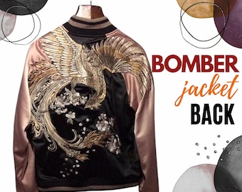 hoshihime souvenir jacket ベロア　黒　ブラック　龍 Amazon.co.jp: Hoshihime Sukajan (Black Dragon), Satin (Black