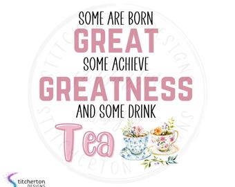 Funny Tea T-Shirt Sublimation Design, Trendy Tea Lover Png, Born To Drink Tea Png, Tea Drinker Clipart, Bartender PNG DIGITAL DOWNLOAD
